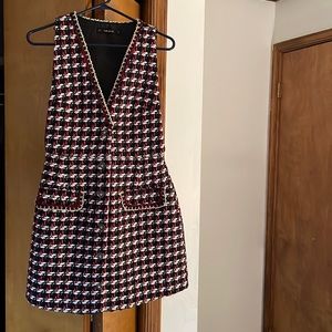 Zara tweed dress. Size small.